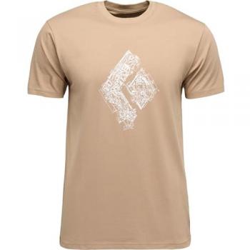 Black Diamond Camiseta Beige Engineered Diamond M