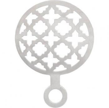 Heart Coffee Stencil - Stainless Steel