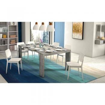 Tavolo Allungabile DMORA 186x80 cm con Consolle Multiuso