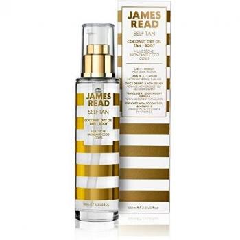 James Read Óleo Seco Autobronzeador Tom Claro/Médio 100 ml