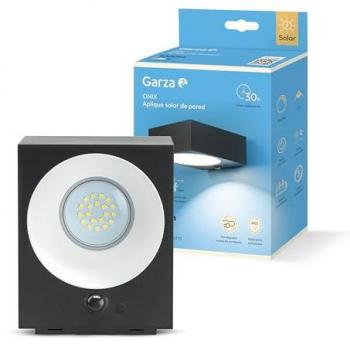 Aplique LED Solar Onix 1000 lm con Sensor Crepuscular