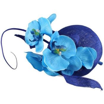 Yellow Sinamay Church Fascinator Hat