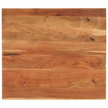Rectangular Table Top, 90 x 80 x 3.8 cm, Solid Acacia Wood, vidaXL