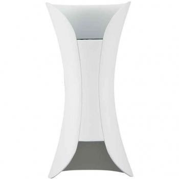Senko - Aplique Barredor De Pared 10w 4000k Dickens Blanco 950lm 20x10x9 Cm Ip65 Aluminio