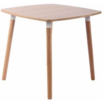 Table de cuisine en bois couleur nature 75 cm