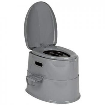 Bo-Camp Toilette Portable en Gris 7 Litres
