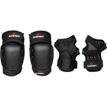 Thick Knee Pads and Wrist Guards for Skiing