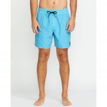 Men's Volcom Center 17″ Resin Blue Boardshorts