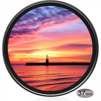 37mm ND8(0.9) 3-Stop Neutral Density Filter for Olympus E-M10 Mark II III
