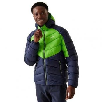 Chaqueta senderismo hombre resistente Regatta Dalent, verde lima