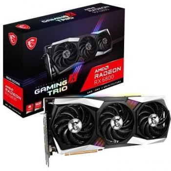 MSI Radeon RX 6800 Gaming X Trio 16G (16GB GDDR6 / PCI Express 4.0 / 1775MHz - 2155MHz)