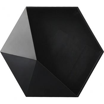 Punch-Free Geometric Wall Shelf