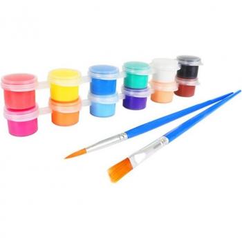 Waschbare Gouache-Fingerfarbe im 12er Set