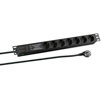 EFB Multipresa Alu 7 Prese CEE 7/3 2m