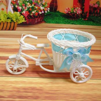 Rattan Tricycle Storage Rack