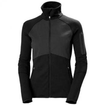 Helly Hansen Women's Lifa Merino Midlayer Fleece Jacket Black XS