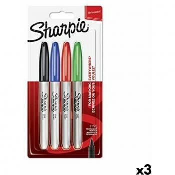 Sharpie Tuschpennor Multifärg 3 st