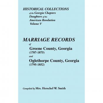 Historical Collections of the Georgia Chapters
