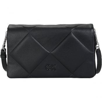 Calvin Klein Shoulder Bag (Quilted, Black, One Size)