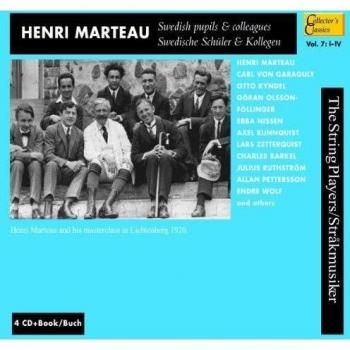 Henri Marteau Collection - Swedish Pupils & Colleagues (4CDs)