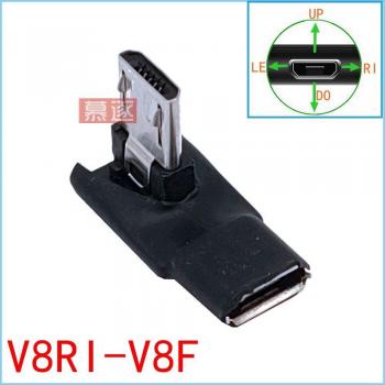 Adaptateur USB micro 90° droite