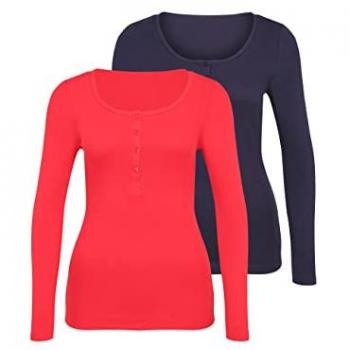 Camisa H.I.S Azul Profundo con Detalle Rojo