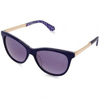 Sunglasses Kate Spade Women Jizelle JIZELS Quadrati Blu Pattern Blu/Grigio Azzurro 55mm