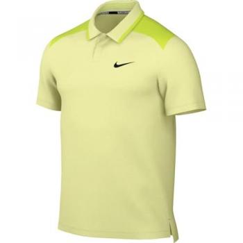 NikeCourt Advantage Polo de tenis Dri-FIT - Hombre - Amarillo (L)