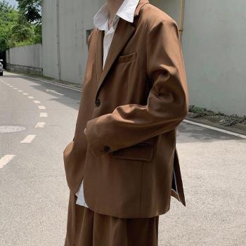 Korean Style Men's Vintage Casual Blazer Jacket 9Y3720