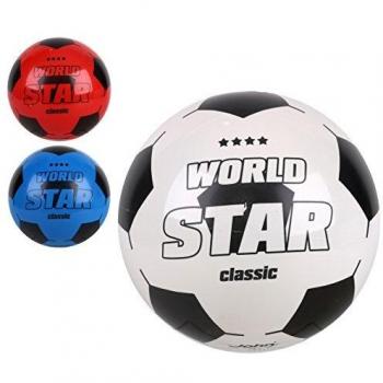 Boule de jeu gonflable 220 mm – World Star – Vert et jaune