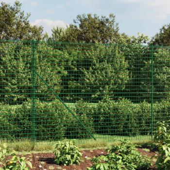 Galvanized Steel Wire Mesh Fence with Spike Anchors 2x10 m