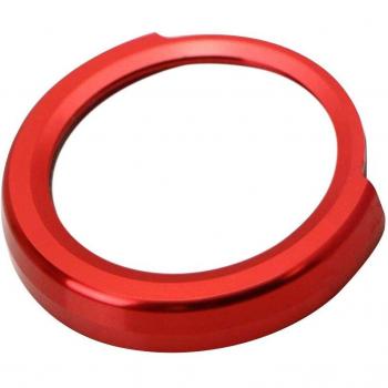Red Aluminum Engine Start Button Decoration Ring for BMW 2 3 4 Series X1 (F22 F30 F32 F34 F48)