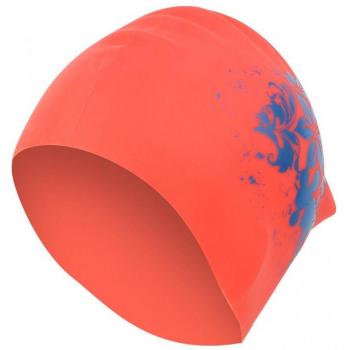 Fashionable Print Silicone Swim Cap