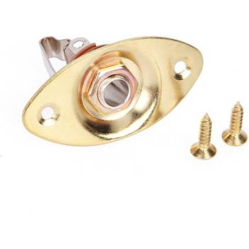 Placa de Cubierta Conector Guitarra 1/4”