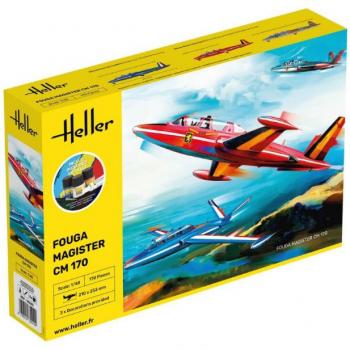 Fouga Magister CM 171 - Vliegtuigmodel Starter Kit 1/48