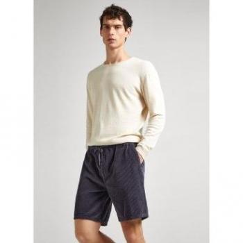 Pantaloni Corti Sportivi Corduroy Pepe Jeans Phantom Grey 33