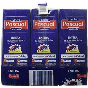 Leche ENTERA Pascual 1L pack 6 unidades