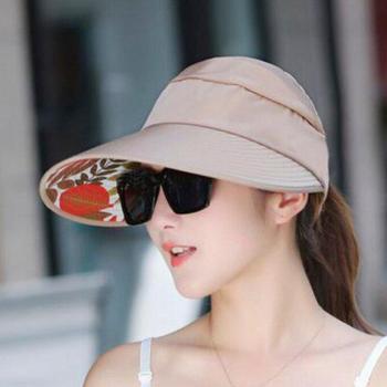 Gorra de Sol con Visera Ancha para Damas