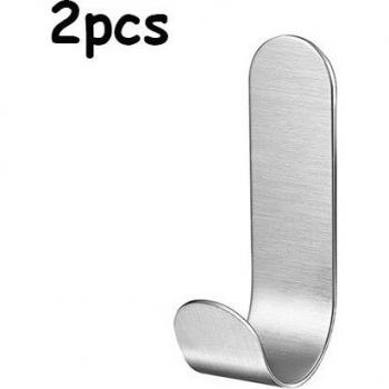 5PCS Waterproof Sticky Hooks for Hanging Towels and Keys