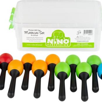 Set de maracas en œuf Nino NINOSET56