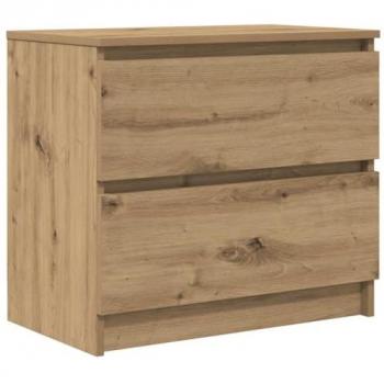 Mobile TV in Legno Multistrato Rovere Artigianale 60x35x54 cm