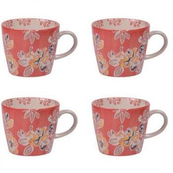 Coffret de 4 tasses Ava 36 cl - Collection Table Passion