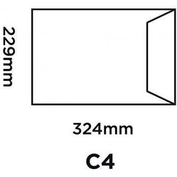 Blake Purely Everyday Pocket Envelope C5 Peel and Seal Plain 100gsm White (Pack 50) 65822BL