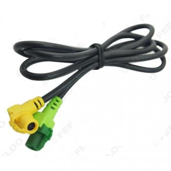 FEELDO OEM USB Cable with Switch for VW Golf MK5/MK6, Jetta, CC, Tiguan, Passat B6 - Armrest Position #FD1698