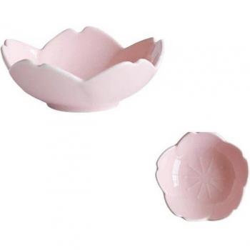 Platos en Forma de Flor con Diseño Floral