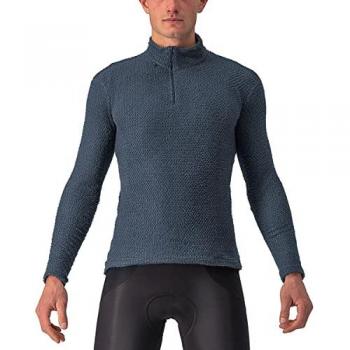 Camiseta Castelli Cold Days manga larga azul - L
