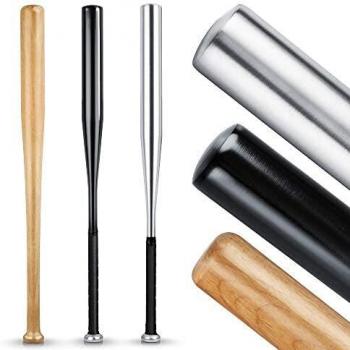 Heldenwerk Holz-Baseballschläger - 31 Zoll, rutschfester Griff