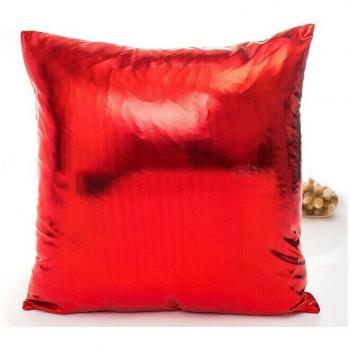 Hotel Bedroom Metallic Shine Pillowcase 45x45cm - 9 Colors