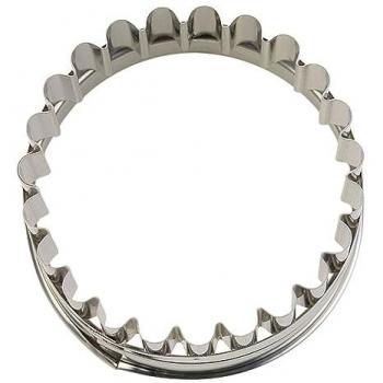 Edelstahl Ausstechform Linzer Außenring 6,5 cm