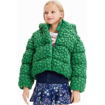 Desigual Giacca Verde 7/8 Imbottita in Poliamide per Bambini